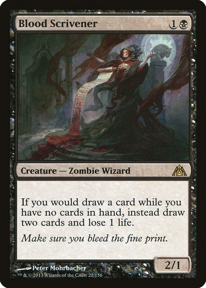Blood Scrivener [Dragon's Maze] (22)