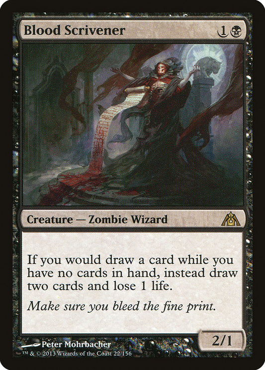 Blood Scrivener [Dragon's Maze] (22)