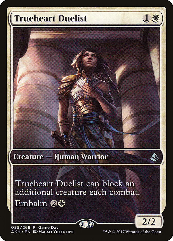 Trueheart Duelist [Amonkhet Promos] (35)