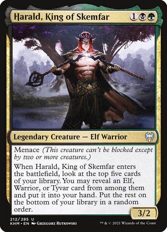 Harald, King of Skemfar [Kaldheim] (212)