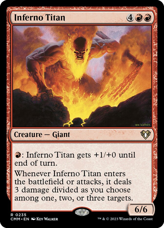 Inferno Titan [Commander Masters] (235)
