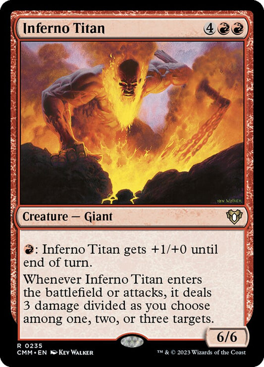 Inferno Titan [Commander Masters] (235)