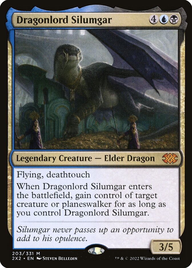 Dragonlord Silumgar [Double Masters 2022] (203)