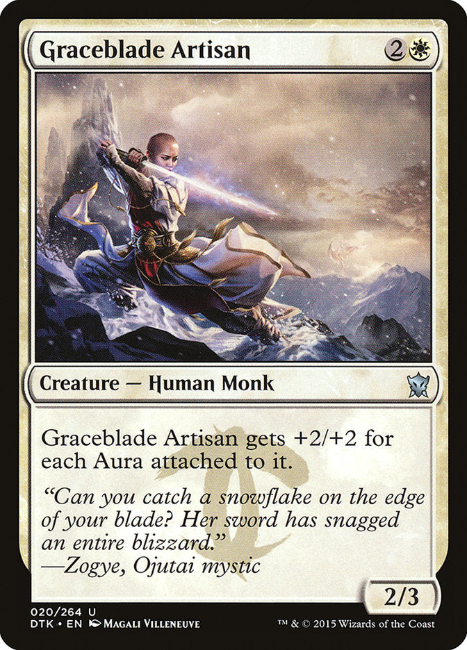 Graceblade Artisan [Dragons of Tarkir] (20)