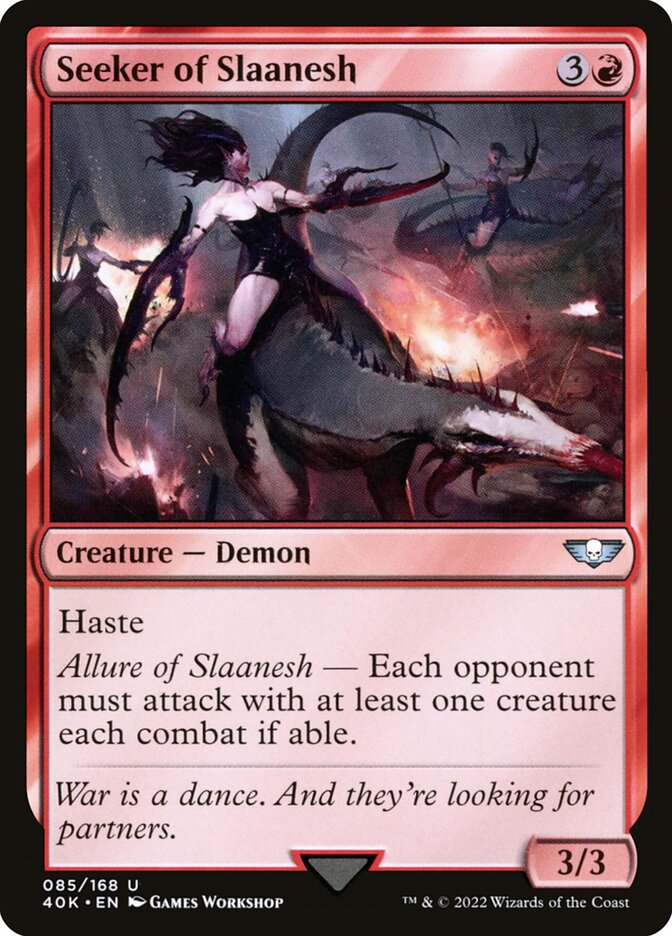 Seeker of Slaanesh [Warhammer 40,000 Commander] (85)