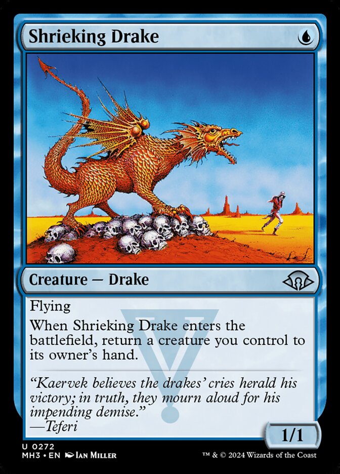 Shrieking Drake [Modern Horizons 3] (272)