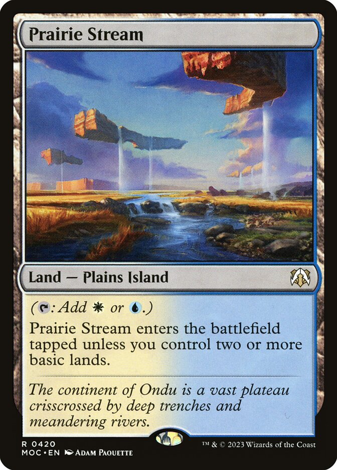 Prairie Stream [March of the Machine Commander] (420)