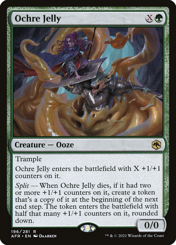 Ochre Jelly [Adventures in the Forgotten Realms] (196)