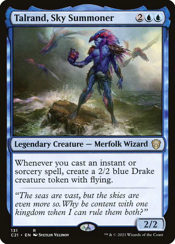Talrand, Sky Summoner [Commander 2021] (131)