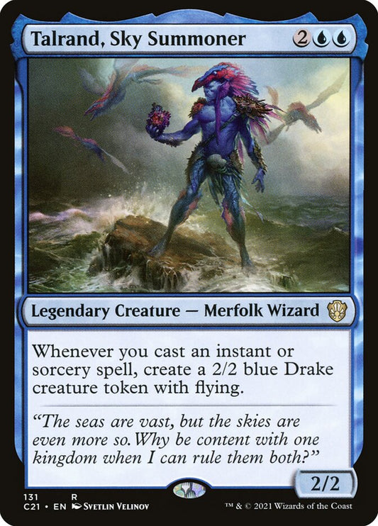 Talrand, Sky Summoner [Commander 2021] (131)