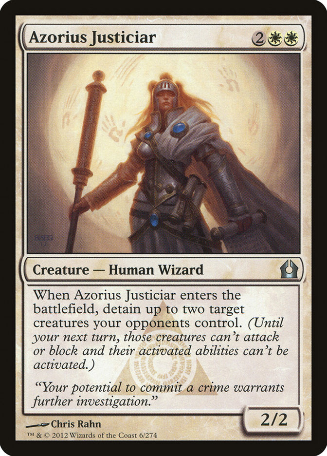 Azorius Justiciar [Return to Ravnica] (6)