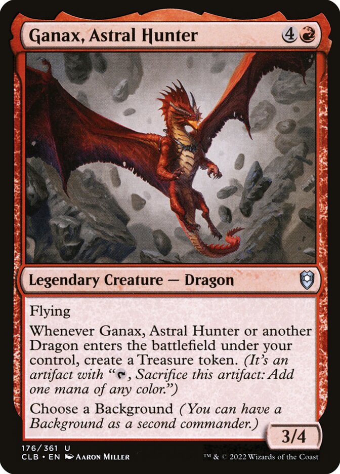 Ganax, Astral Hunter [Commander Legends: Battle for Baldur's Gate] (176)