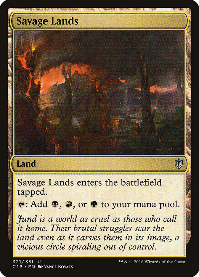 Savage Lands [Commander 2016] (321)