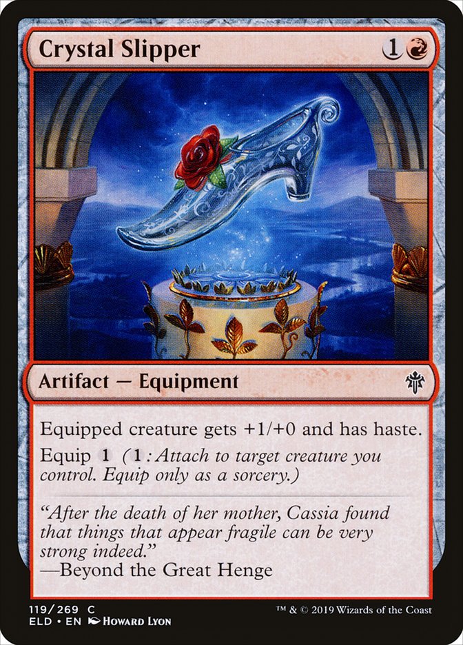 Crystal Slipper [Throne of Eldraine] (119)