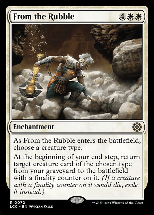 From the Rubble [The Lost Caverns of Ixalan Commander] (72)