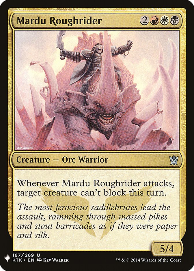 Mardu Roughrider [The List] (KTK-187)