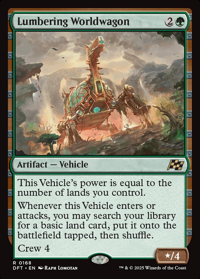 Lumbering Worldwagon [Aetherdrift] (168)