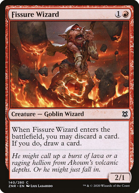 Fissure Wizard [Zendikar Rising] (140)