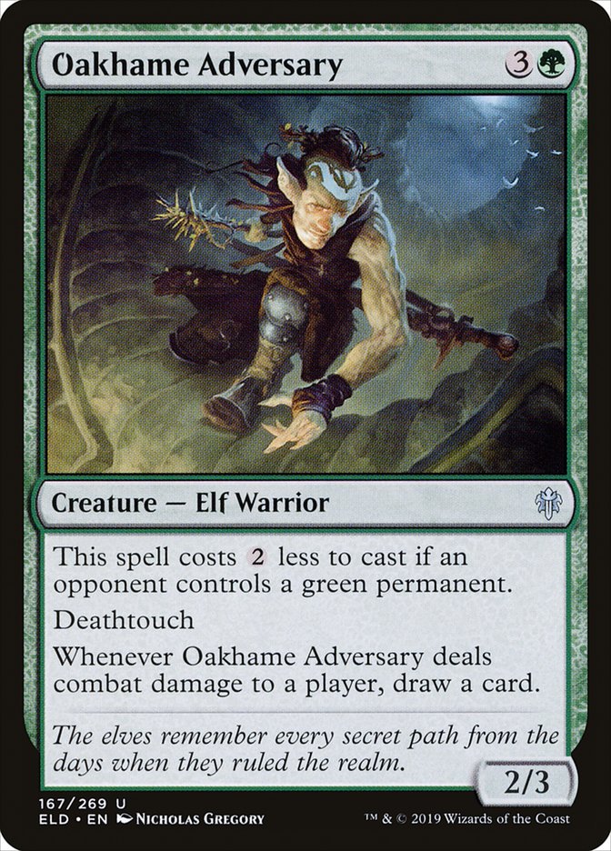 Oakhame Adversary [Throne of Eldraine] (167)