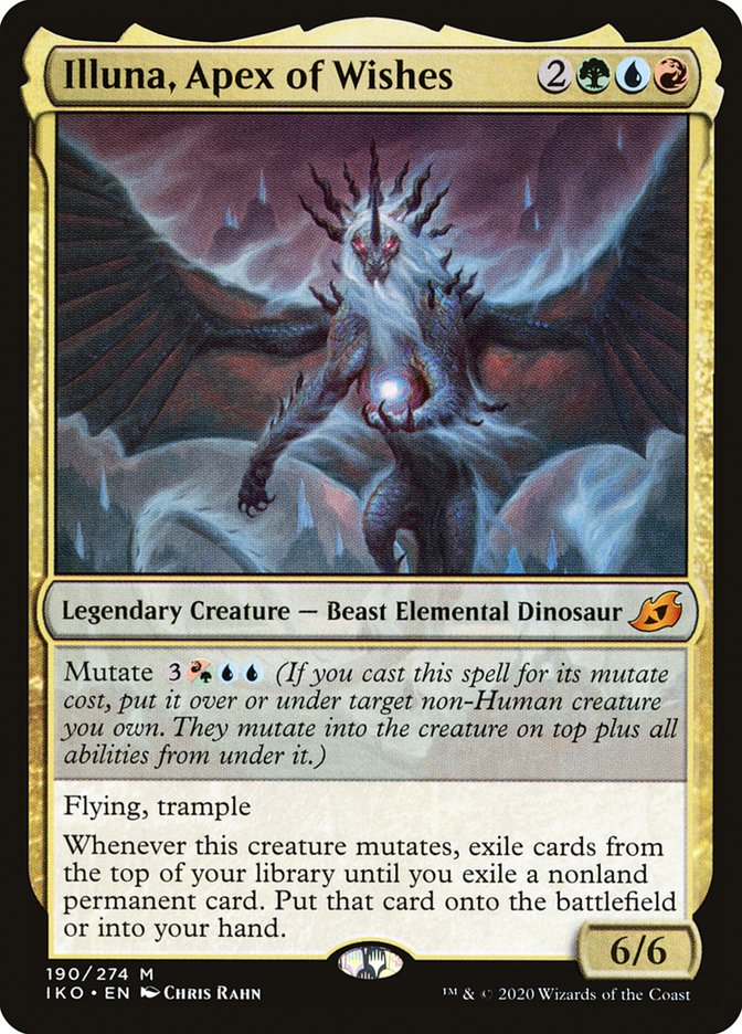 Illuna, Apex of Wishes [Ikoria: Lair of Behemoths] (190)