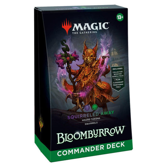 Bloomburrow - Squirreled Away Commander Deck
