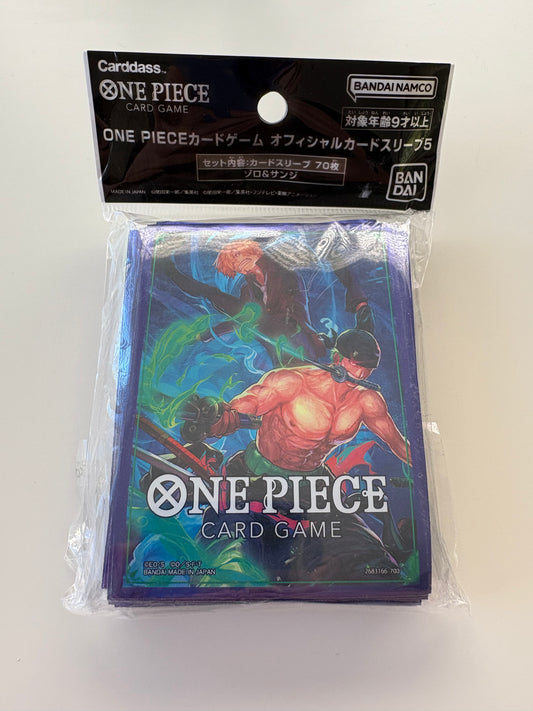 Sanji & Zoro One Piece Card Sleeves