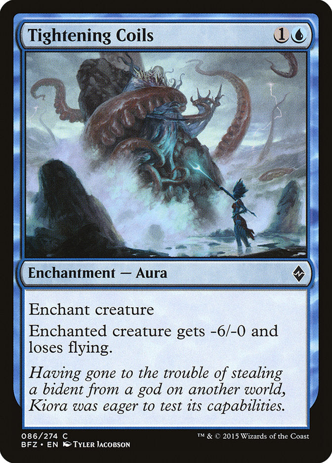 Tightening Coils [Battle for Zendikar] (86)