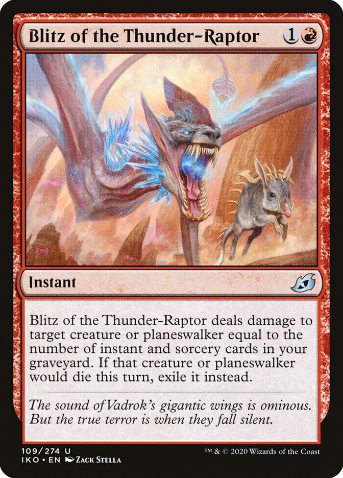 Blitz of the Thunder-Raptor [Ikoria: Lair of Behemoths] (109)