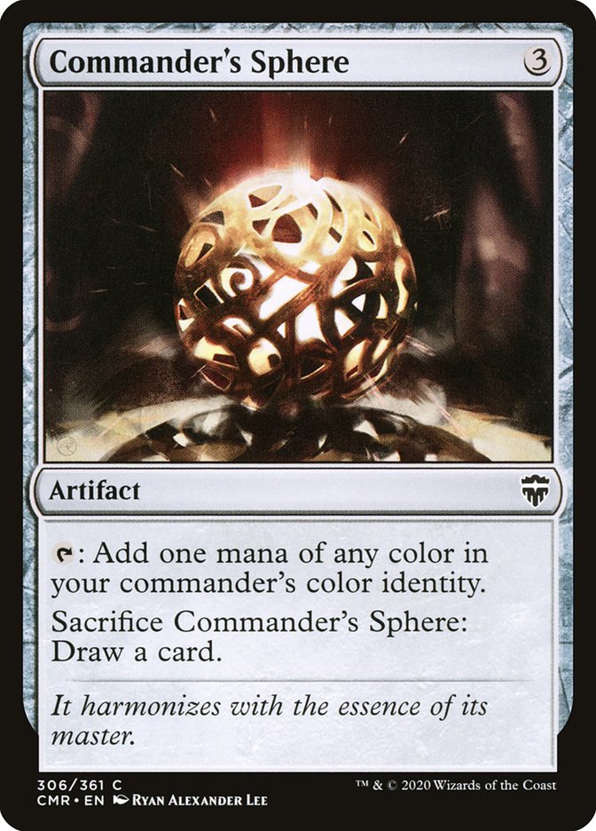 Commander's Sphere [Commander Legends] (306)