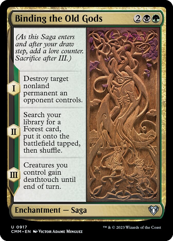 Binding the Old Gods [Commander Masters] (917)