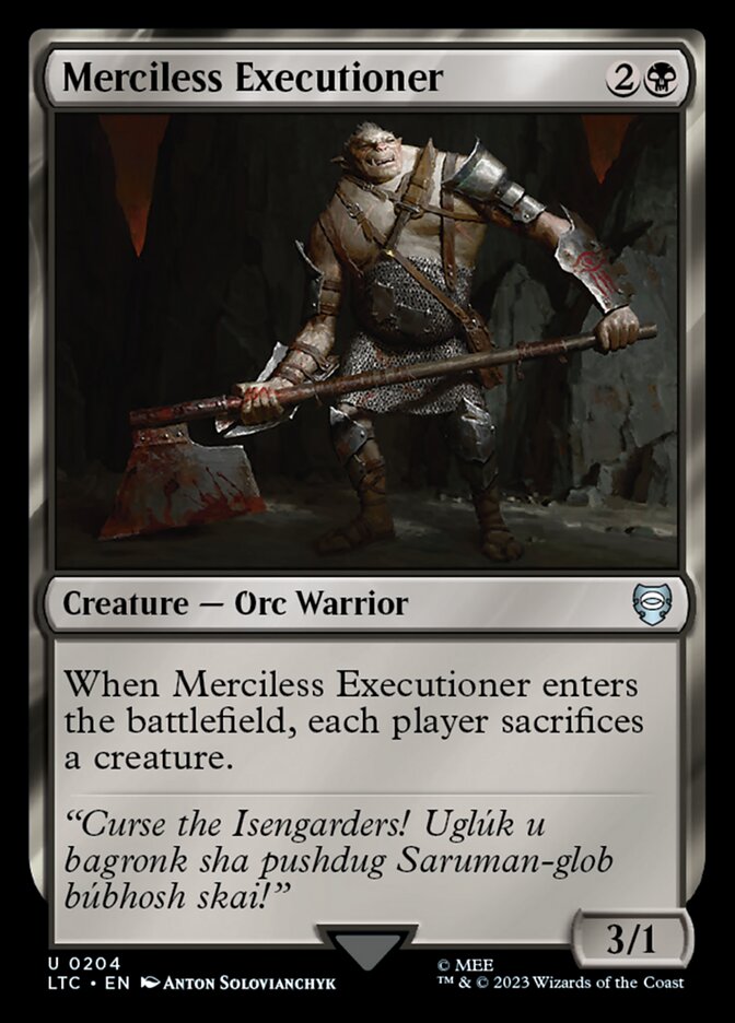Merciless Executioner [Tales of Middle-earth Commander] (204)