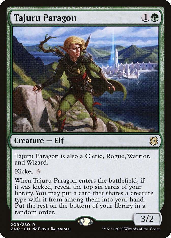 Tajuru Paragon [Zendikar Rising] (209)