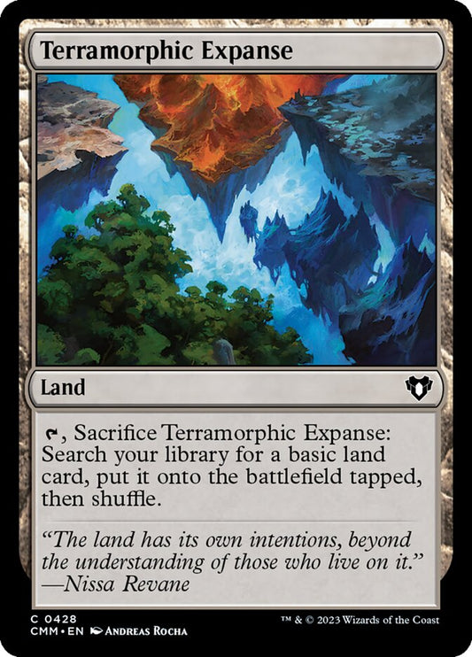 Terramorphic Expanse [Commander Masters] (428)