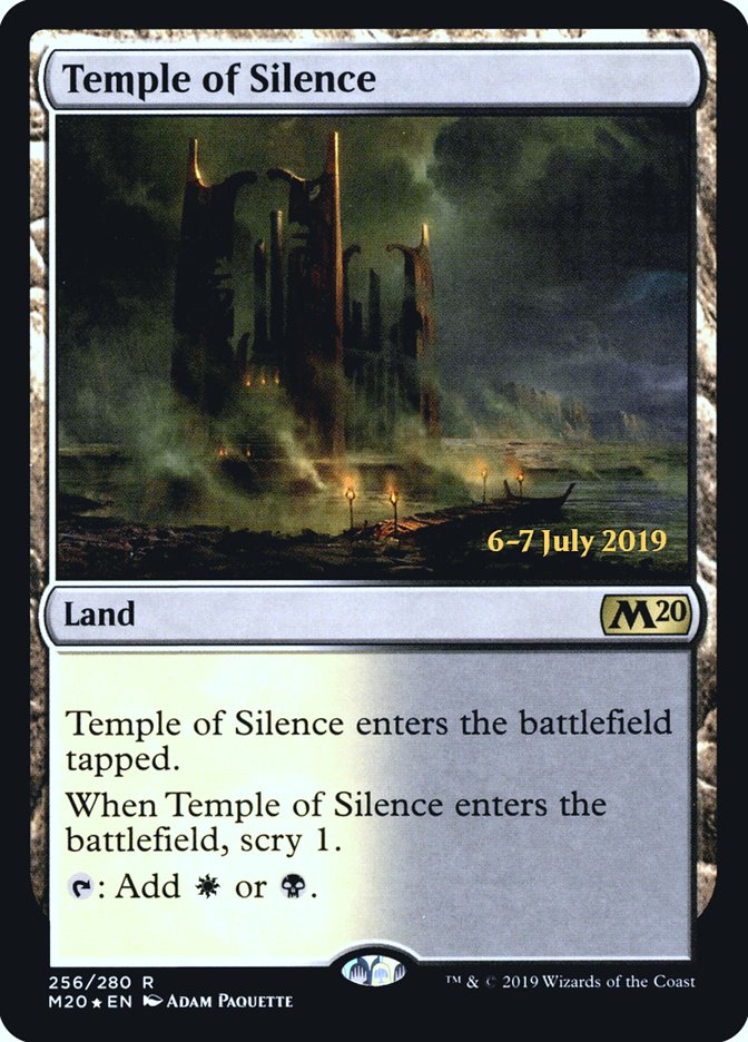Temple of Silence [Core Set 2020 Promos] (256s)