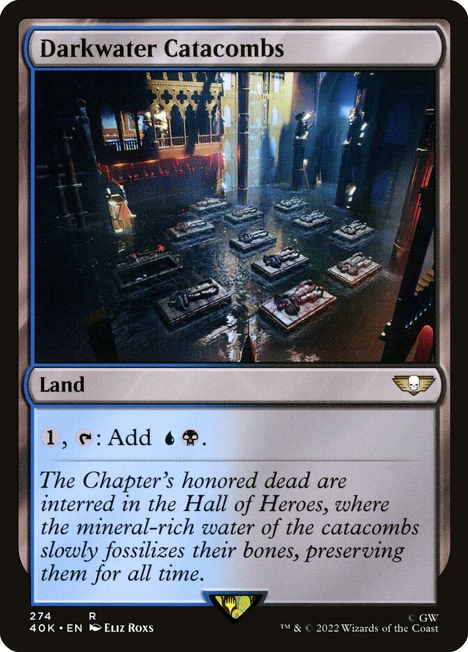 Darkwater Catacombs [Warhammer 40,000 Commander] (274)