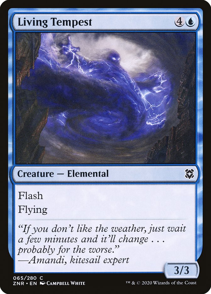 Living Tempest [Zendikar Rising] (65)
