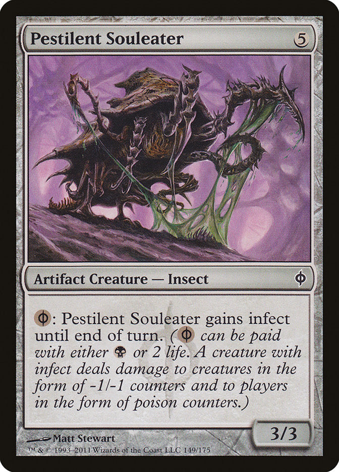 Pestilent Souleater [New Phyrexia] (149)
