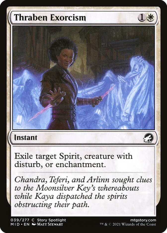 Thraben Exorcism [Innistrad: Midnight Hunt] (39)