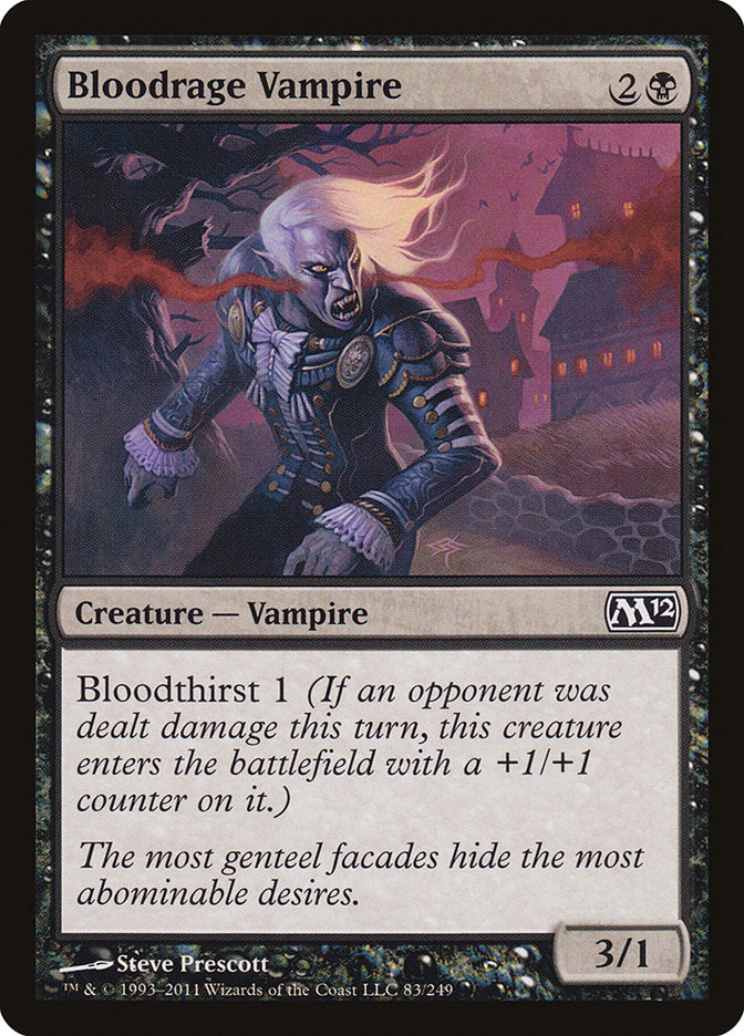 Bloodrage Vampire [Magic 2012] (83)