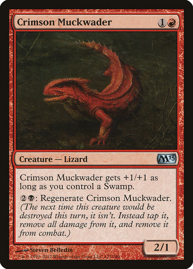 Crimson Muckwader [Magic 2013] (127)