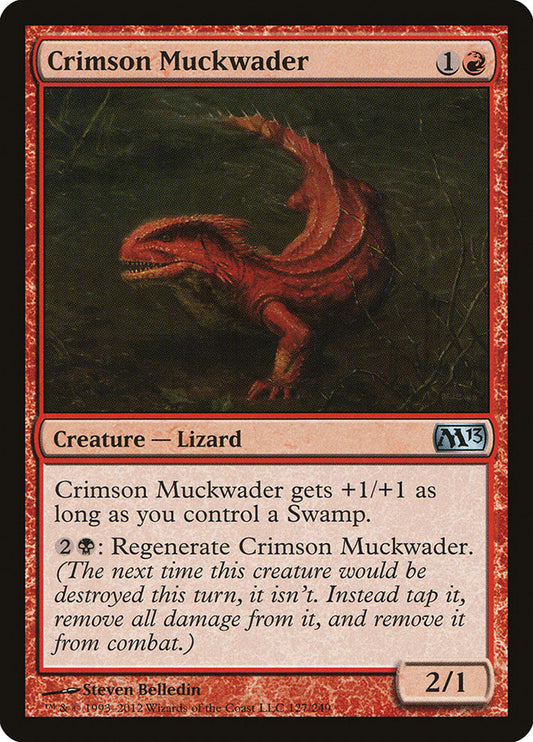 Crimson Muckwader [Magic 2013] (127)