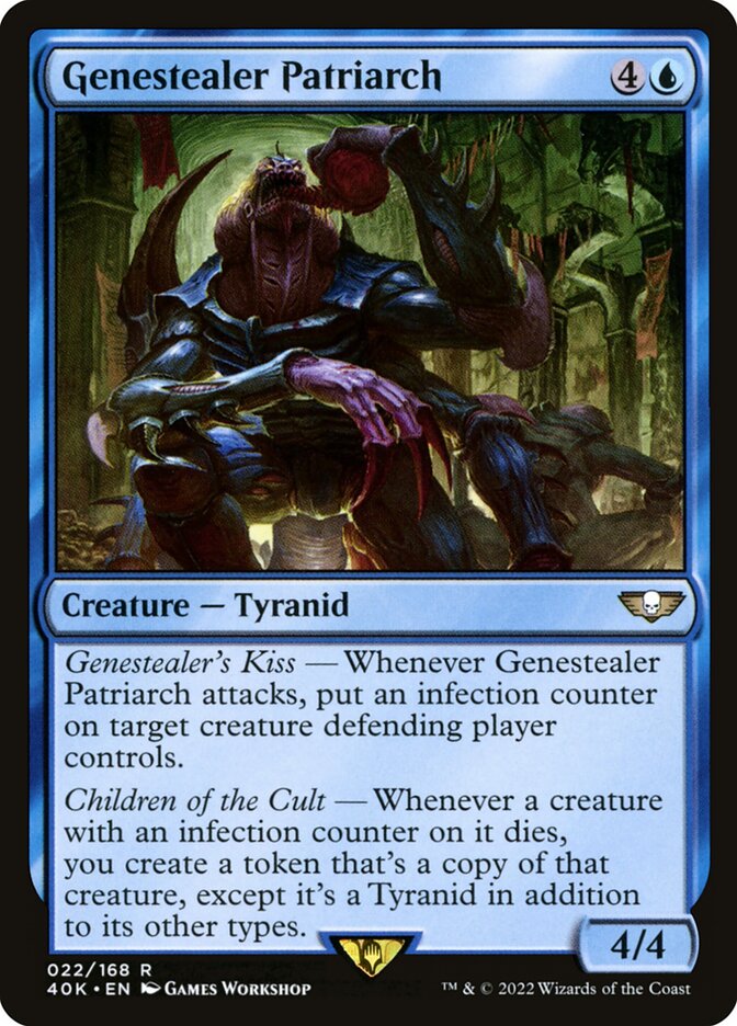 Genestealer Patriarch [Warhammer 40,000 Commander] (22)