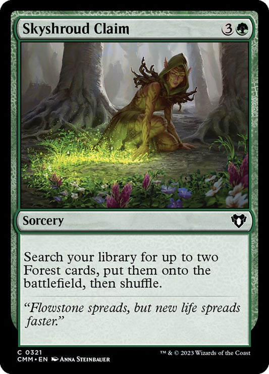 Skyshroud Claim [Commander Masters] (321)