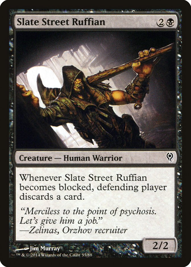 Slate Street Ruffian [Duel Decks: Jace vs. Vraska] (53)