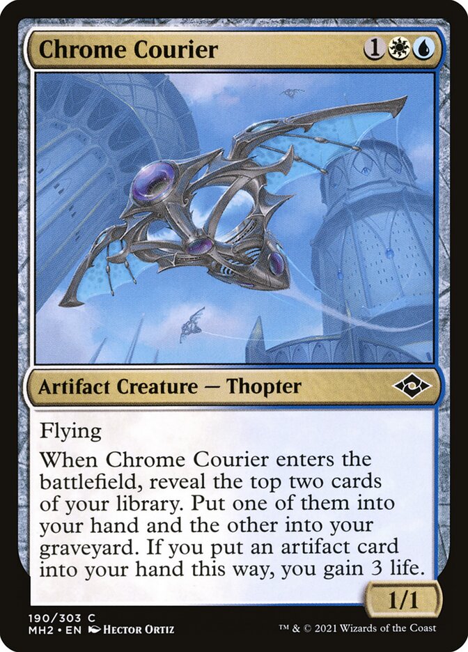 Chrome Courier [Modern Horizons 2] (190)