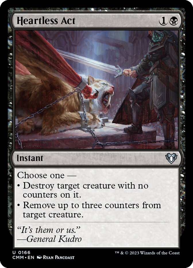 Heartless Act [Commander Masters] (166)