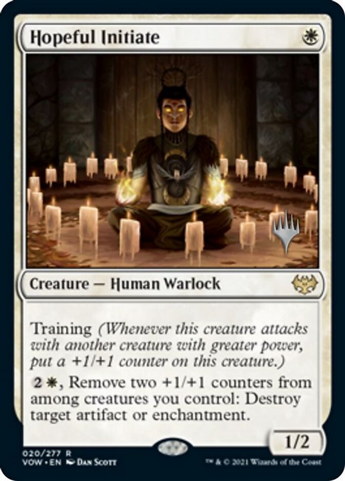 Hopeful Initiate [Innistrad: Crimson Vow Promos] (20p)