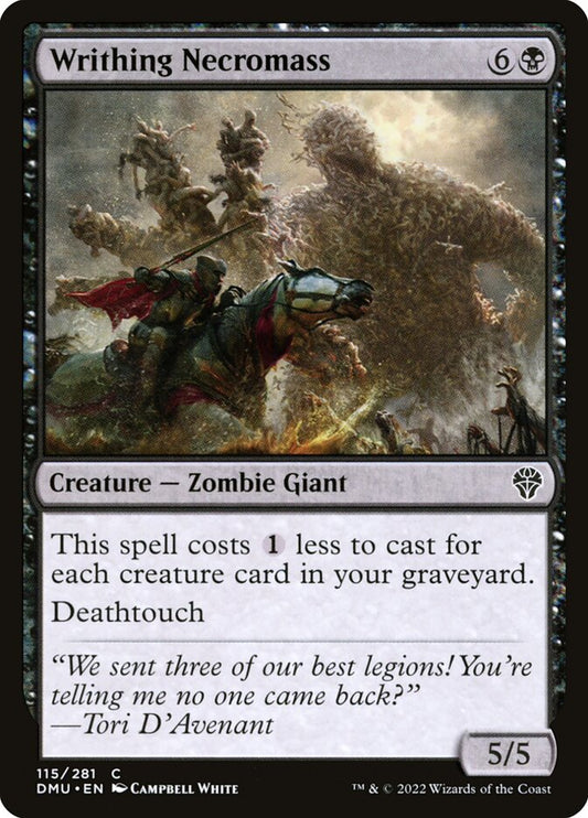 Writhing Necromass [Dominaria United] (115)