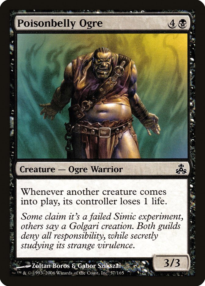 Poisonbelly Ogre [Guildpact] (57)