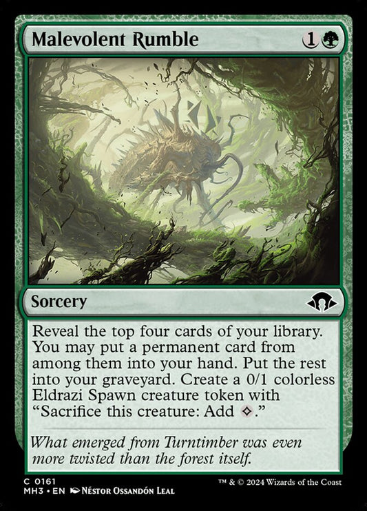 Malevolent Rumble [Modern Horizons 3] (161)